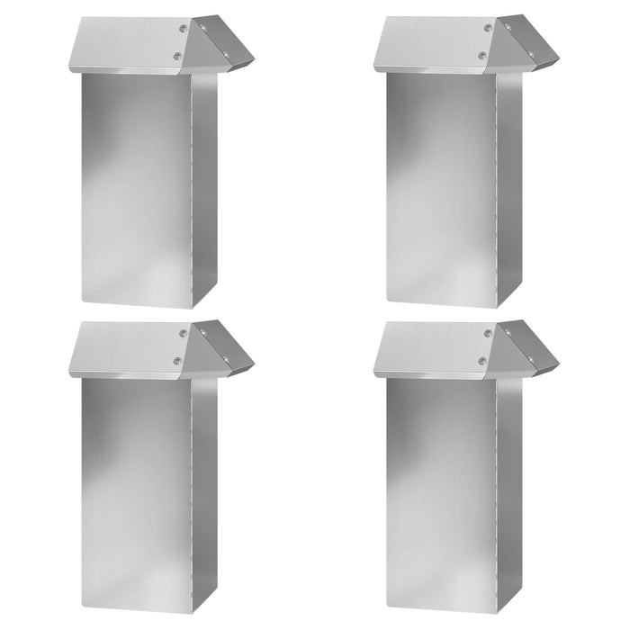 Garduri pentru melci 12 pcs Argintiu Oțel Galvanizat - WALTI WALTI