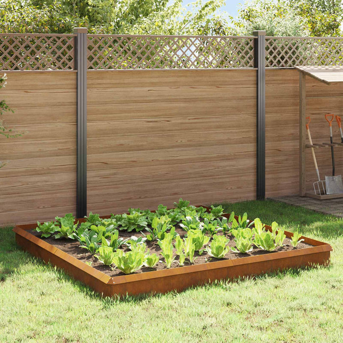 Garduri pentru melci 12 pcs Ruginit - WALTI WALTI