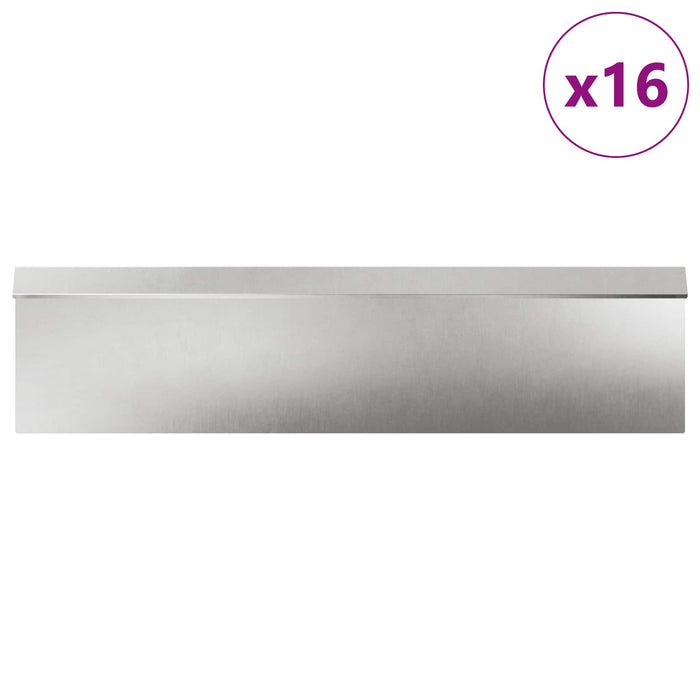 Garduri pentru melci 20 pcs Argintiu Oţel inoxidabil - WALTI WALTI