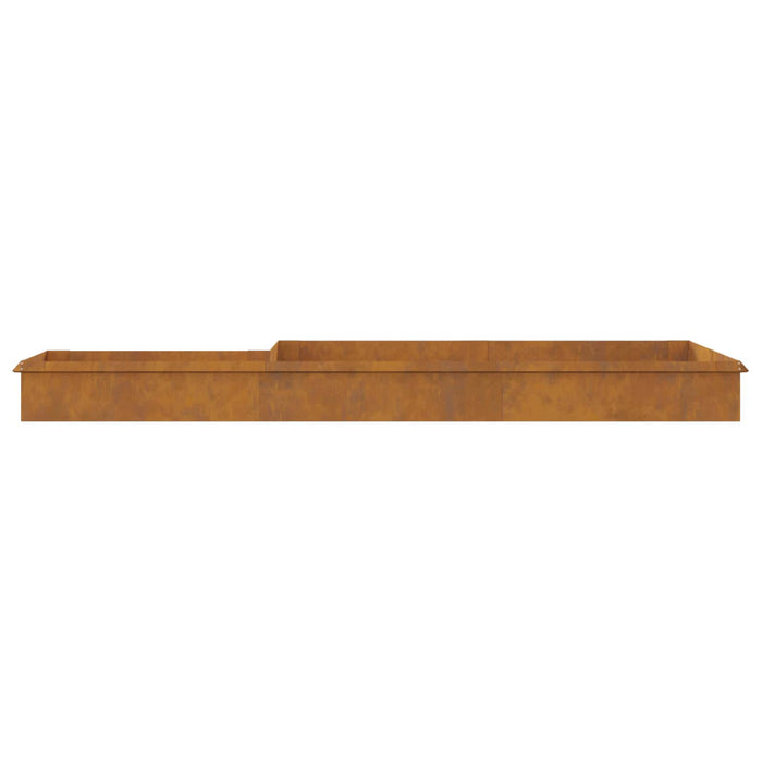 Garduri pentru melci 16 pcs Ruginit - WALTI WALTI