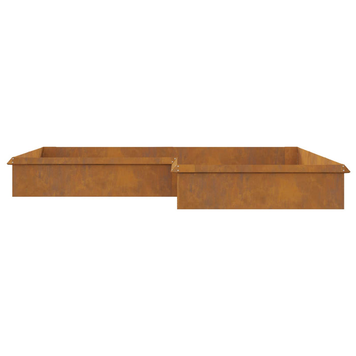 Garduri pentru melci 16 pcs Ruginit - WALTI WALTI