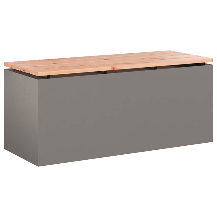 Bancă de grădină 2 -Seater 100 x 40 x 43 cm Ruginit WALTI
