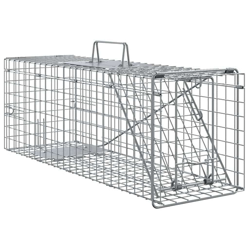 Capcană pentru animale Antracit 61 x 20 x 21,5 cm Oțel - WALTI WALTI