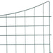 Set gard pentru iaz 5 pcs Verde 100 x 50 cm Oțel - WALTI WALTI