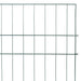 Set gard pentru iaz 5 pcs Verde 100 x 50 cm Oțel - WALTI WALTI