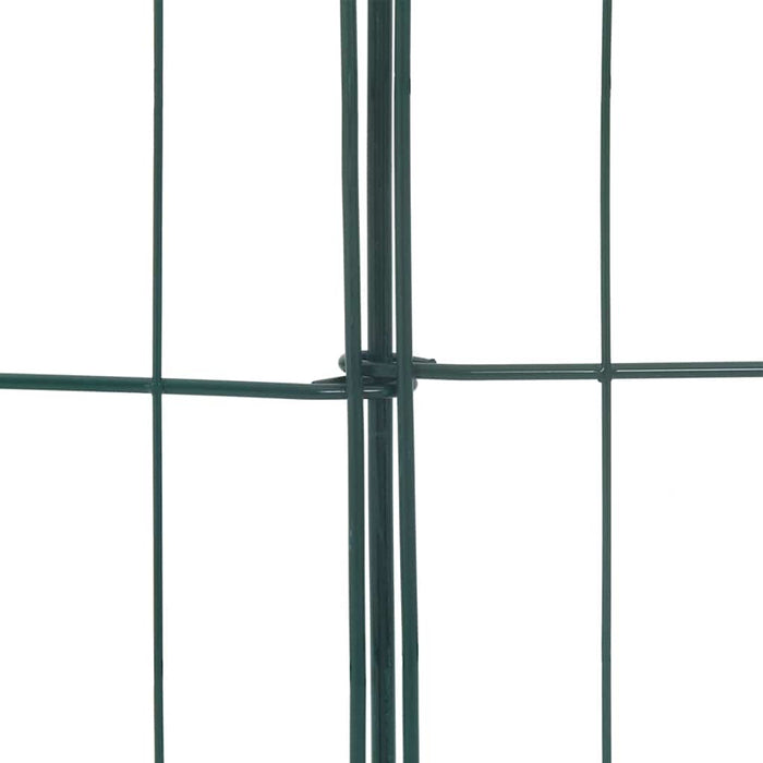 Set gard pentru iaz 5 pcs Verde 100 x 50 cm Oțel - WALTI WALTI