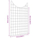 Set gard pentru iaz 8 pcs Verde 50 x 80 cm Oțel - WALTI WALTI