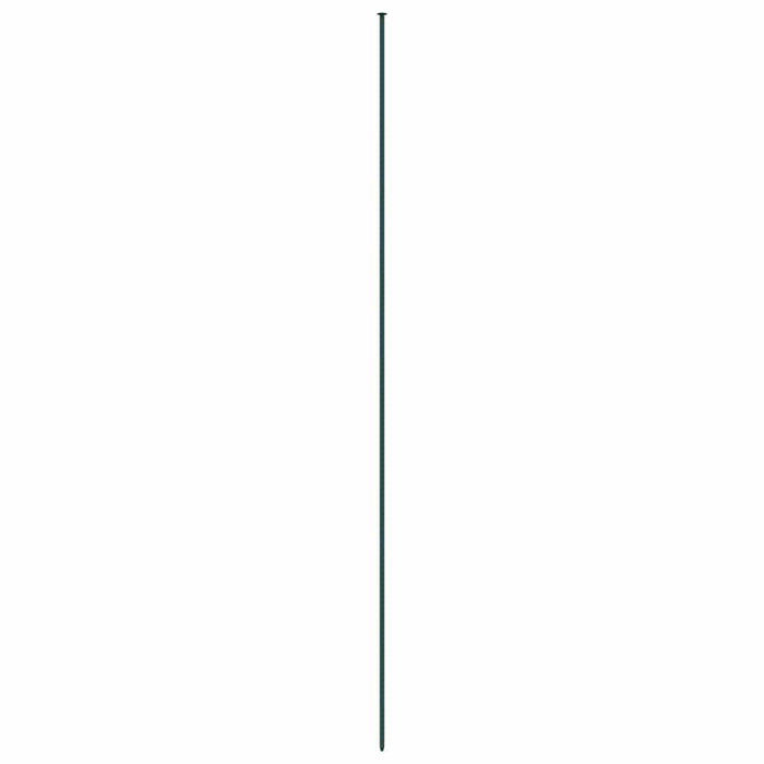 Set gard pentru iaz 8 pcs Verde 50 x 80 cm Oțel - WALTI WALTI
