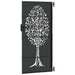Poartă de grădină, Poartă de Grădină 85x75 cm Design Copac din Oțel Corten - WALTI WALTI