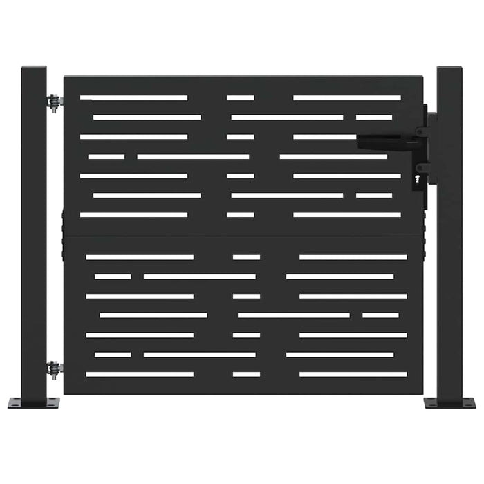 Poartă de grădină, Poartă de Grădină 105x75 cm Design Square din Oțel Corten - WALTI WALTI