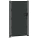 Poartă de grădină Negru 110 x 205 cm Oțel vopsit electrostatic - WALTI WALTI