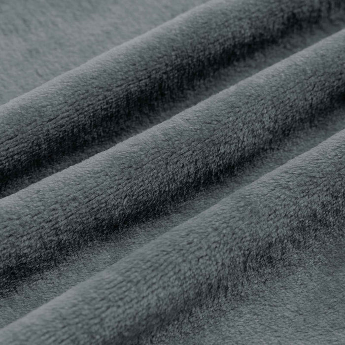 Pătura de aruncat Gri închis 220 x 240 cm Molton - WALTI WALTI