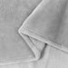 Pătura de aruncat Gri 240 x 270 cm Molton - WALTI WALTI