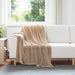 Pături de aruncat 6 pcs Culoare Cămilă 130 x 150 cm Molton - WALTI WALTI