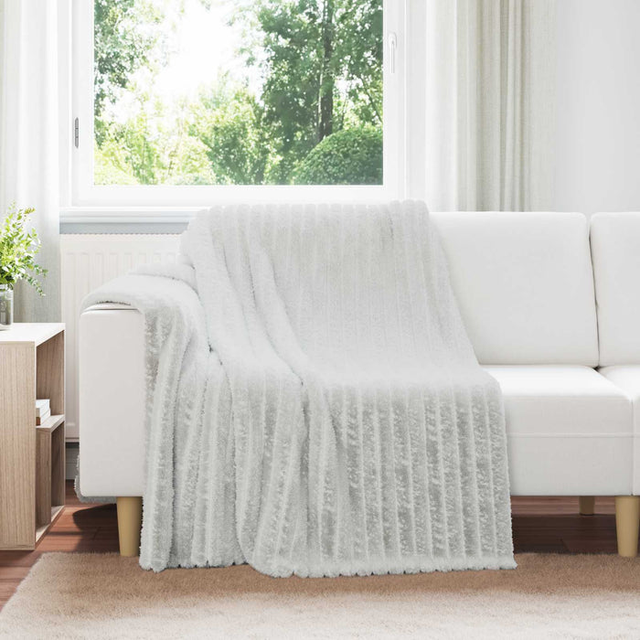Pătura de aruncat Gri 200 x 150 cm Molton - WALTI WALTI