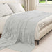 Pătura de aruncat Gri 240 x 220 cm Molton - WALTI WALTI