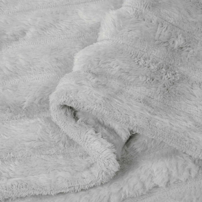 Pătura de aruncat Gri 270 x 240 cm Molton - WALTI WALTI