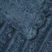 Pătura de aruncat Albastru marin 270 x 240 cm Molton - WALTI WALTI