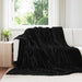 Pătura de aruncat Negru 270 x 240 cm Molton - WALTI WALTI
