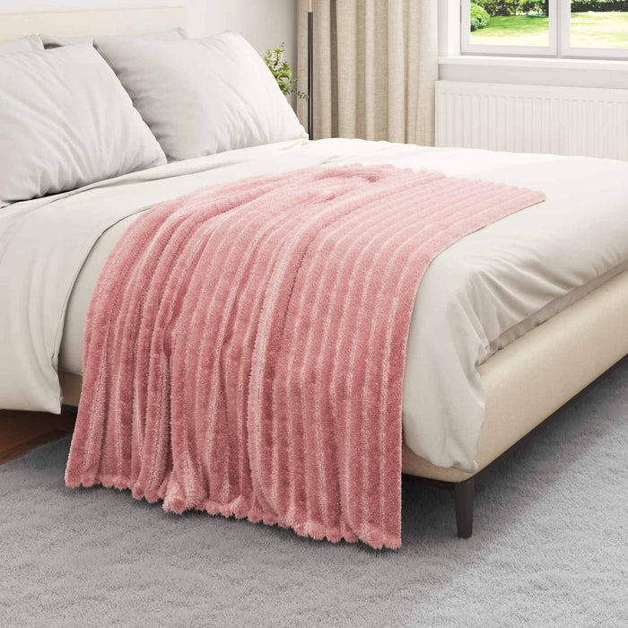 Pătura de aruncat Roz 150 x 130 cm Molton - WALTI WALTI