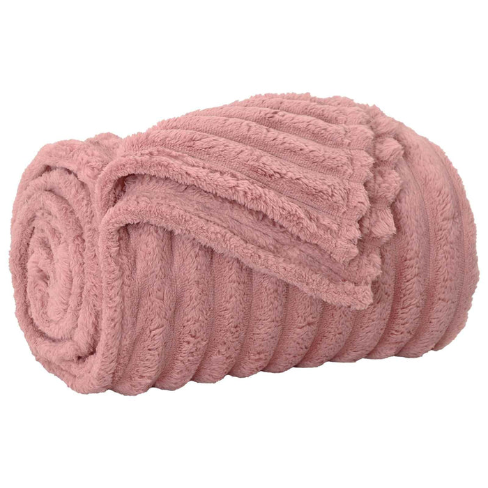 Pătura de aruncat Roz 240 x 220 cm Molton - WALTI WALTI