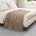 Pături de aruncat 6 pcs Culoare Cămilă 150 x 130 cm Molton - WALTI WALTI