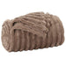 Pături de aruncat 6 pcs Culoare Cămilă 200 x 150 cm Molton - WALTI WALTI