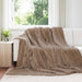 Pături de aruncat 6 pcs Culoare Cămilă 240 x 220 cm Molton - WALTI WALTI