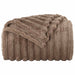 Pături de aruncat 6 pcs Culoare Cămilă 270 x 240 cm Molton - WALTI WALTI