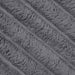 Pături de aruncat 6 pcs Gri închis 150 x 130 cm Molton - WALTI WALTI