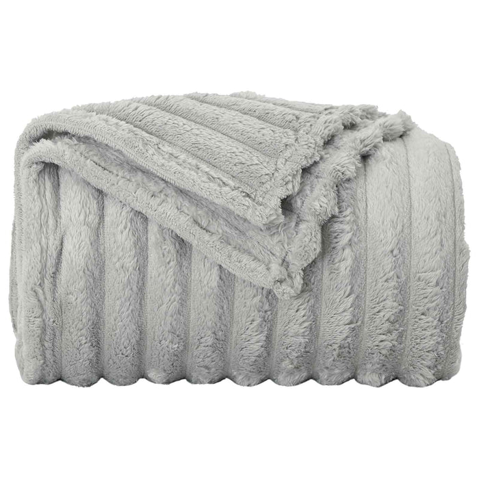 Pături de aruncat 6 pcs Gri 200 x 150 cm Molton - WALTI WALTI