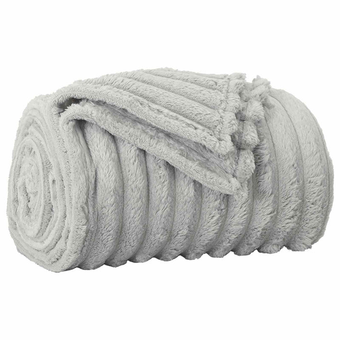 Pături de aruncat 6 pcs Gri 240 x 220 cm Molton - WALTI WALTI