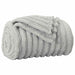 Pături de aruncat 6 pcs Gri 240 x 220 cm Molton - WALTI WALTI