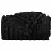 Pături de aruncat 6 pcs Negru 150 x 130 cm Molton - WALTI WALTI