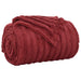 Pături de aruncat 6 pcs Roșu Bordeaux 150 x 130 cm Molton - WALTI WALTI