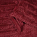 Pături de aruncat 6 pcs Roșu Bordeaux 270 x 240 cm Molton - WALTI WALTI