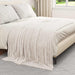 Pături de aruncat 6 pcs Crem 200 x 150 cm Molton - WALTI WALTI