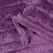 Pături de aruncat 6 pcs Violet 150 x 130 cm Molton - WALTI WALTI