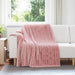 Pături de aruncat 6 pcs Roz 200 x 150 cm Molton - WALTI WALTI