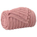 Pături de aruncat 6 pcs Roz 240 x 220 cm Molton - WALTI WALTI