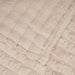 Pătura de aruncat Bej 150 x 130 cm Molton - WALTI WALTI