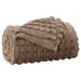 Pătura de aruncat Culoare Cămilă 200 x 150 cm Molton - WALTI WALTI