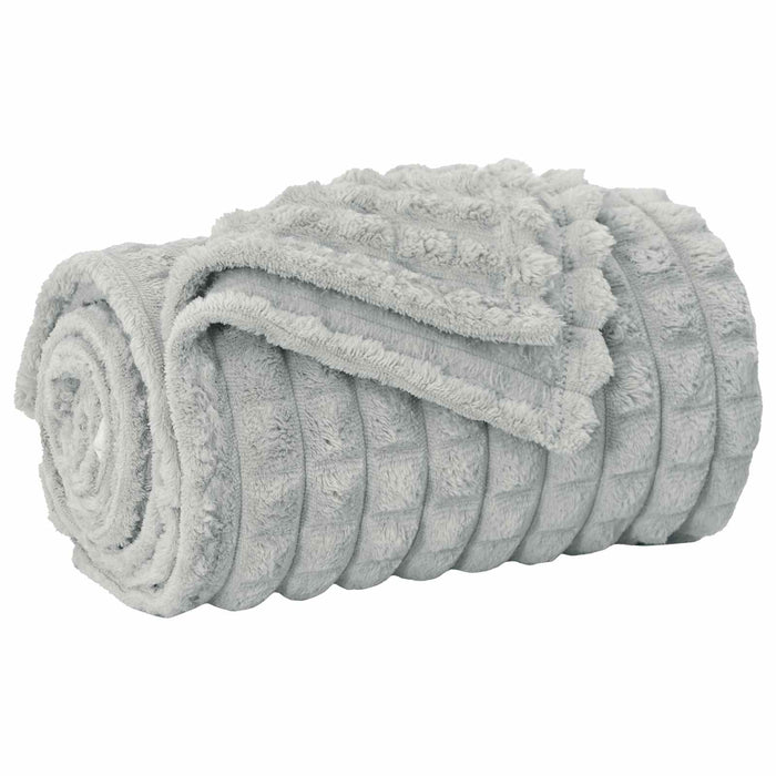 Pătura de aruncat Gri 200 x 150 cm Molton - WALTI WALTI