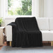 Pătura de aruncat Negru 200 x 150 cm Molton - WALTI WALTI