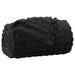 Pătura de aruncat Negru 200 x 150 cm Molton - WALTI WALTI
