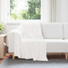 Pătura de aruncat Alb 150 x 130 cm Molton - WALTI WALTI