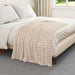 Pături de aruncat 6 pcs Bej 150 x 130 cm Molton - WALTI WALTI