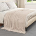 Pături de aruncat 6 pcs Bej 200 x 150 cm Molton - WALTI WALTI