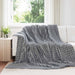 Pături de aruncat 6 pcs Gri închis 240 x 220 cm Molton - WALTI WALTI