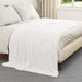 Pături de aruncat 6 pcs Alb 200 x 150 cm Molton - WALTI WALTI